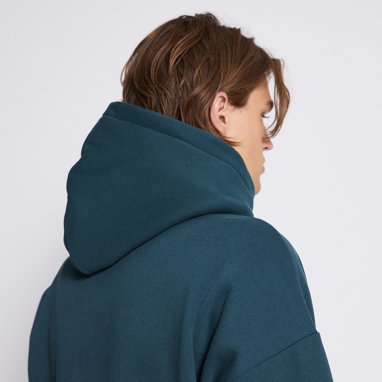 Boxy hoodie "Luka" Dark Green